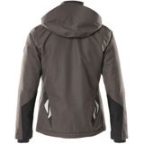 Mascot - Accelerate - Winterjas - Donkerantraciet/Zwart - Speciaal Getailleerd Damesmodel - Ademend - Wind- en Waterdicht