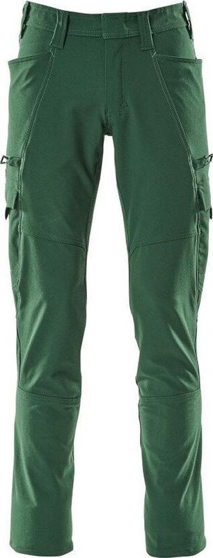 Mascot Accelerate Stretch Broek Dijbeenzakken 18279 - Mannen - Groen