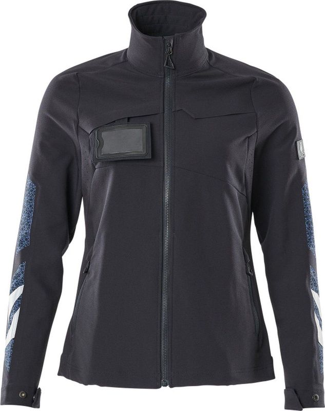 Werkjas - Zwart - Polyester/Elastolefine - Waterafstotend