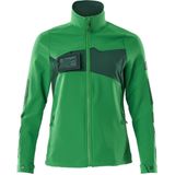 Mascot - Accelerate - Werkjas - Helder Groen - Waterafstotend, ULTIMATE STRETCH, Reflectieaccenten
