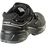 Mascot - F0100-910 Veiligheidssandalen - Zwart/Zilver - Composiet Veiligheidsneus - Anti-perforatiezool