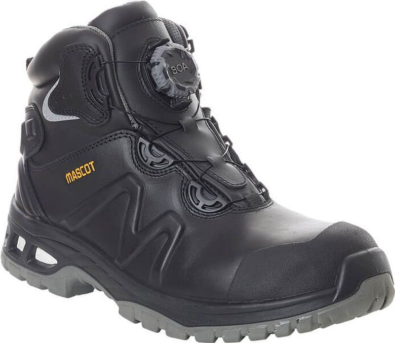 Mascot - F0136-902 - Veiligheidsschoenen - Zwart - Composiet Veiligheidsneus, ESD-goedgekeurd, Veiligheidsklasse S3