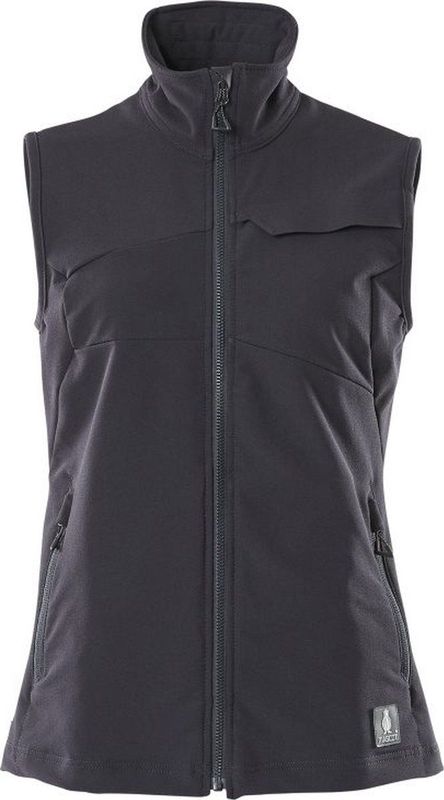 Bodywarmer - Zwart - Polyester - Waterafstotend - ULTIMATE STRETCH