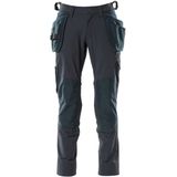 Kniebeschermers - CORDURA® - Stretchstof - Waterafstotend - Zwart