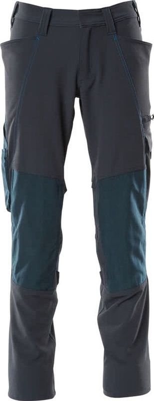 Mascot - Accelerate - Werkbroek - Donkermarine - Stretchstof - Kniezakken