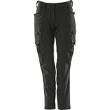 Werkbroek - Diamond Pasvorm - Zwart - 88% Polyester 12% Elastolefine - Waterafstotend