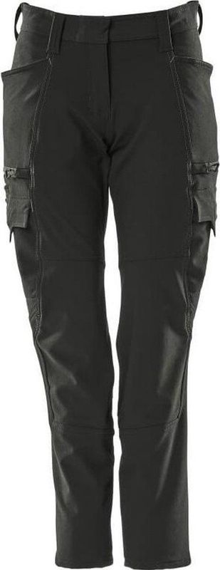 Werkbroek - Diamond Pasvorm - Zwart - 88% Polyester 12% Elastolefine - Waterafstotend