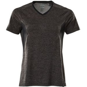 Mascot MASCOT® ACCELERATE T-Shirt COOLMAX® PRO und V-Ausschnitt 18092-801 Gr. 2XL dunkelanthrazit/schwarz