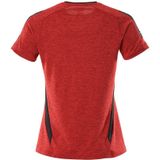 T-shirt - V-hals - Zwart - 55% Polyester - Vochtregulerend