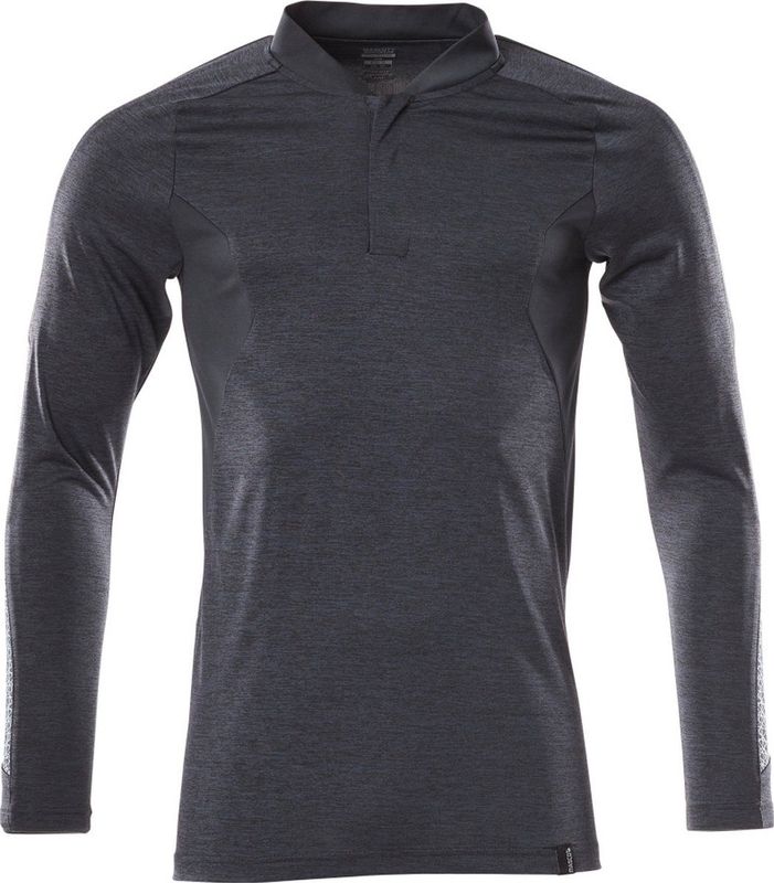 Mascot - 18081-810 - Poloshirt - Donkermarine-Gemêleerd - Vochtregulerend, Sluiting met Verborgen Knopen