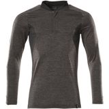 Mascot - 18081-810 - Poloshirt - Donkerantraciet-Gemêleerd/Zwart - Lange Mouwen