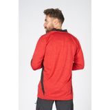 Mascot - Accelerate Poloshirt - Helder Blauw-Gemêleerd/Donkermarine - COOLMAX® - Lange Mouwen