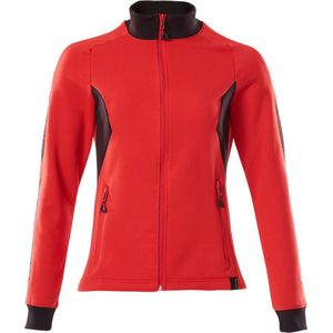 Mascot Accelerate Sweatshirt met rits 18494-962 - signaalrood/zwart - 3XL