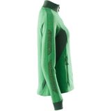 Mascot Accelerate Sweatshirt met rits 18494-962 - helder groen/groen