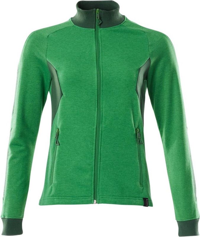 Mascot Accelerate Sweatshirt met rits 18494-962 - helder groen/groen