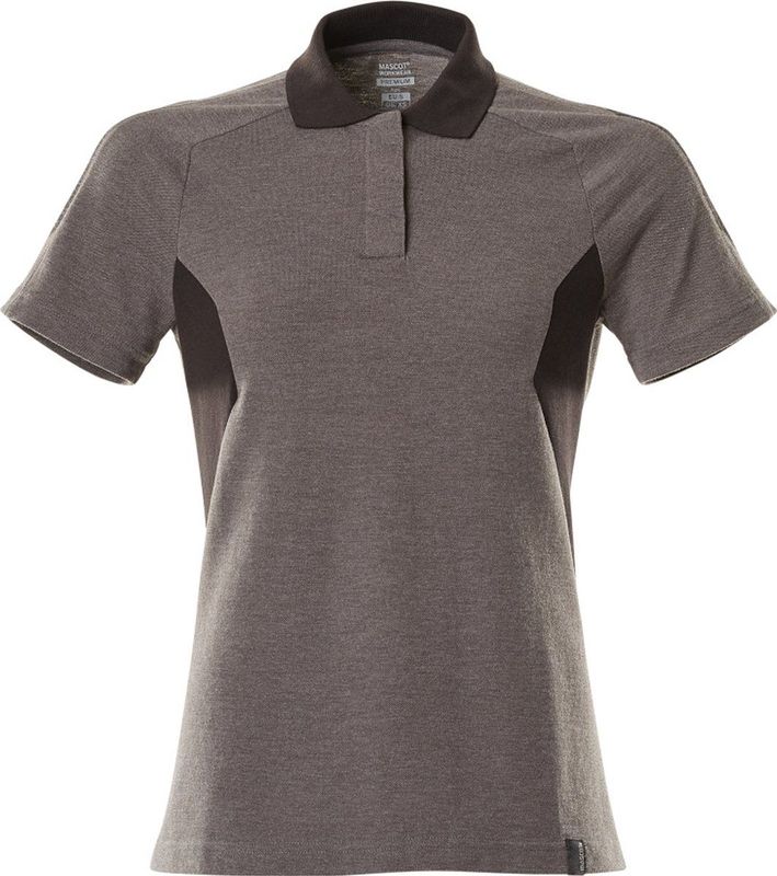 Mascot - 18393-961 - Poloshirt - Donkerantraciet/Zwart - 60% Katoen/40% Polyester