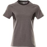 T-shirt - Gekamd Katoen - Zwart - Jersey - Vrouwelijke Pasvorm