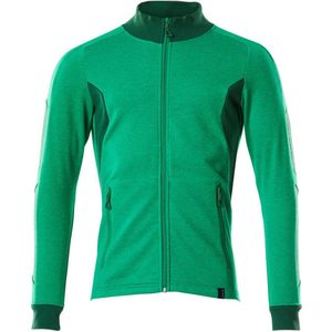 MASCOT - Schipperstrui - Grijs - Katoen/Polyester - Deelbare Rits