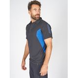 Poloshirt - Katoen/Polyester - Wit - Piqué Stretchstof