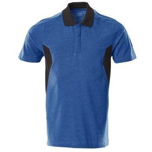 Accelerate Polo-Shirt Gr. l azurblau/schwarzblau 18383-961 - Mascot