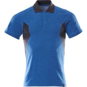 Mascot - accelerate Polo-Shirt Premium Performance 18383 Poloshirt Polohemd, Farbe: Azurblau/Schwarzblau - 91010, Größe: m