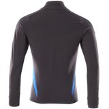 Sweater - Zwart - Katoen/Polyester - Deelbare Rits - Voorzakken met Rits