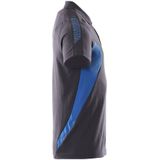 Poloshirt - Zwart - Katoen/Polyester - Piqué Stretchstof