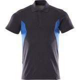Poloshirt - Zwart - Katoen/Polyester - Piqué Stretchstof
