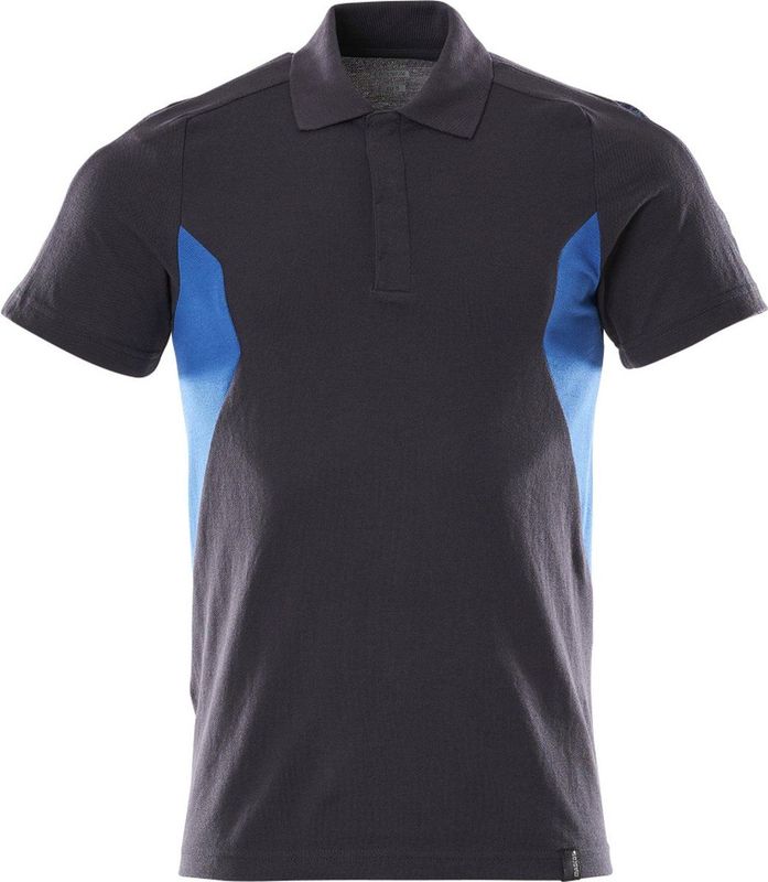 Poloshirt - Zwart - Katoen/Polyester - Piqué Stretchstof