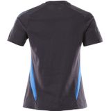 Mascot - Accelerate T-shirt - Donkermarine/Helder Blauw - Gekamd Katoen - Speciaal Getailleerd Damesmodel