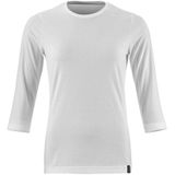 Mascot - 20191-959 - T-shirt - Wit - 60% Katoen/40% Polyester, 3/4-mouwen, OEKO-TEX® STANDARD 100