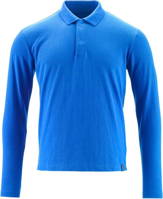 Mascot Crossover Poloshirt met lange mouwen 20483-961 - Helder blauw