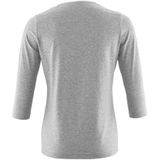 Mascot - Crossover T-shirt - Grijs-gemêleerd - 60% Katoen/40% Polyester - 3/4-mouwen