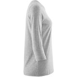 Mascot - Crossover T-shirt - Grijs-gemêleerd - 60% Katoen/40% Polyester - 3/4-mouwen