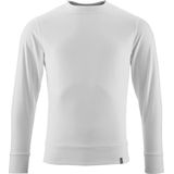 Mascot - Crossover Sweatshirt - Wit - Biologisch Katoen - Gerecycled Polyester