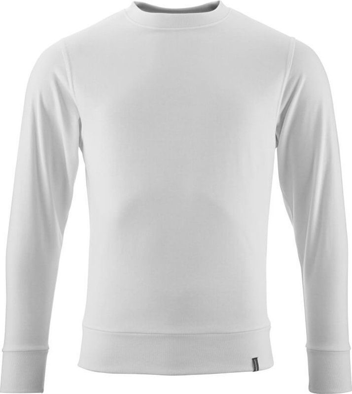 Mascot - Crossover Sweatshirt - Wit - Biologisch Katoen - Gerecycled Polyester