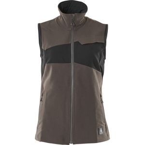 Bodywarmer - Zwart - 88% Polyester/12% Elastolefine - Waterafstotend