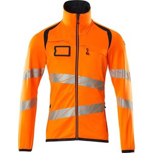 Mascot - Accelerate - Fleecetrui - Hi-Vis Oranje/Donkermarine - Polyester/Elastaan