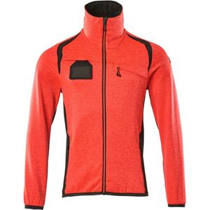 Mascot - 19403-316 - Fleecetrui met Rits - Hi-Vis Rood/Donkerantraciet