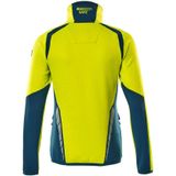 Mascot - 19353-316 - Fleecetrui - Hi-Vis Geel/Donkerpetrol