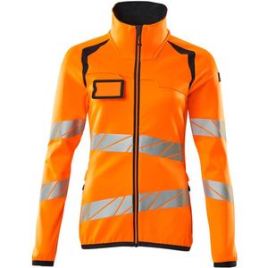 Mascot Accelerate Safe Fleecetrui met rits 19153-315 - hi-vis oranje/donkermarine