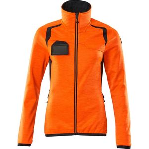 Mascot Accelerate Safe Fleecetrui met rits 19453-316 - hi-vis oranje/donkermarine - 2XL