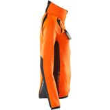 Mascot - 19453-316 - Fleecetrui met Rits - Hi-Vis Oranje/Donkermarine