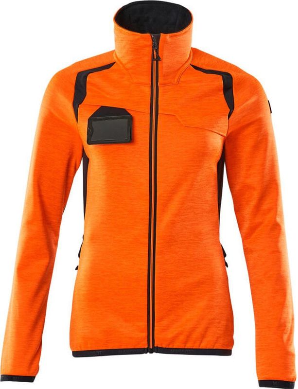 Mascot - 19453-316 - Fleecetrui met Rits - Hi-Vis Oranje/Donkermarine