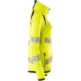 Mascot - Accelerate - Fleecetrui met Rits - Hi-Vis Geel/Donkermarine - 19153-315