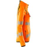 Mascot - Accelerate - Fleecetrui - Hi-Vis Oranje/Mosgroen - Rits