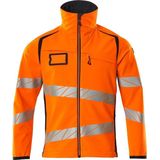 Mascot - 19002-143 Softshell Jas - Hi-Vis Oranje/Donkermarine - Ademend, Winddicht