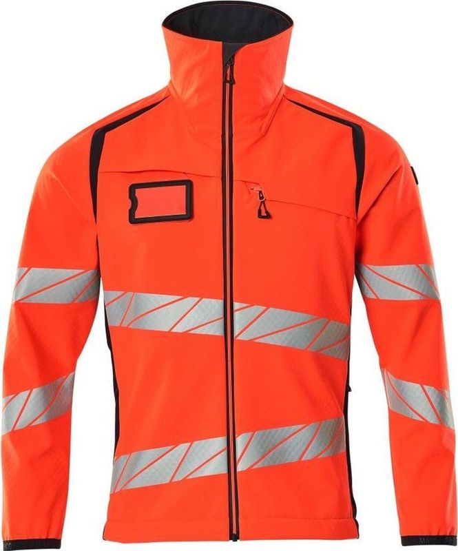 Mascot Accelerate Safe Softshell Jas 19002 - Mannen - Rood/Navy
