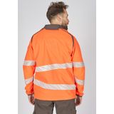 Mascot - 19002-143 - Softshell Jas - Oranje/Donkerpetrol - Fluorescerend, Ademend, Winddicht, Waterafstotend