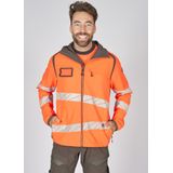 Mascot - 19002-143 - Softshell Jas - Oranje/Donkerpetrol - Fluorescerend, Ademend, Winddicht, Waterafstotend
